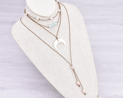 Pearl Me Up - Necklace Stack (15% off)