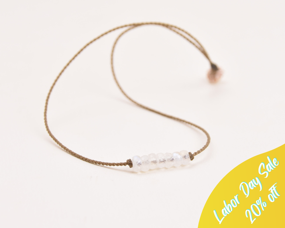 Bohemian Necklace-0128-Moonstone