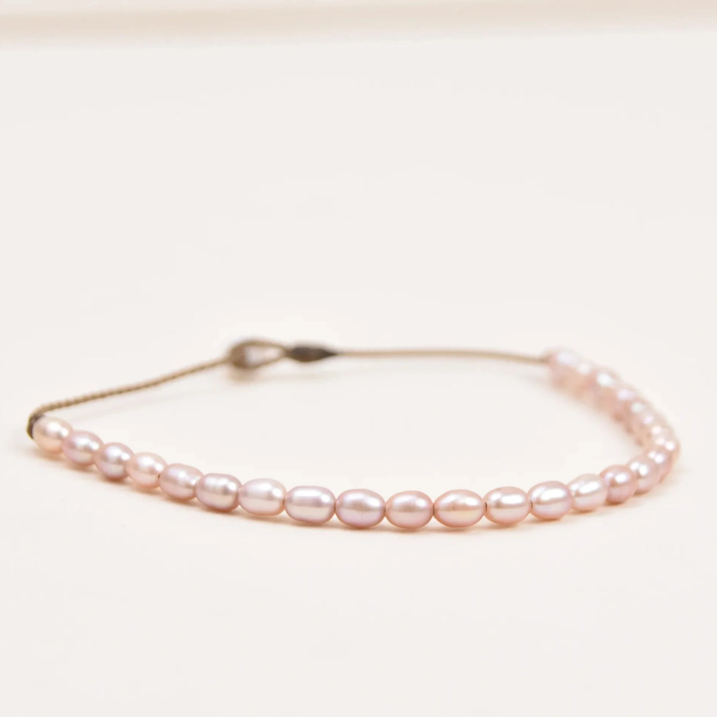 The Crown Rice Pearl Anklet