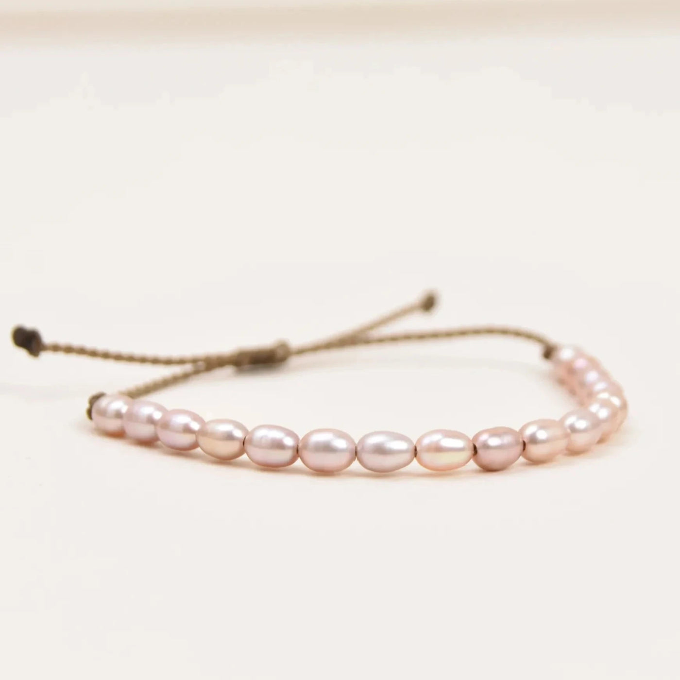 The Crown Rice Pearl Bracelet