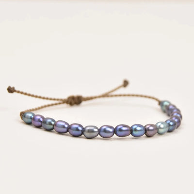 The Crown Rice Pearl Bracelet