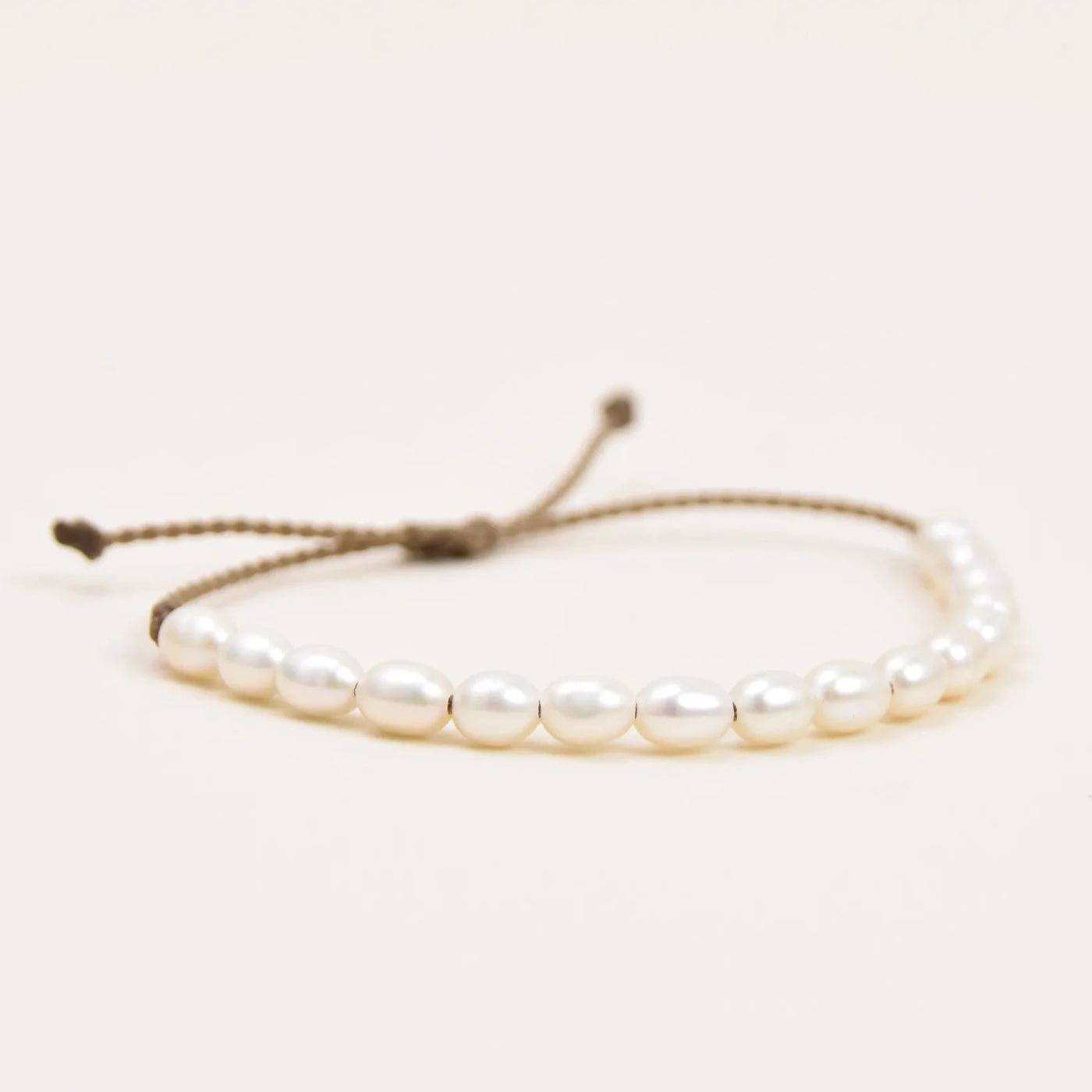 The Crown Rice Pearl Bracelet