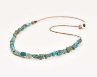 Turquoise Pebbles - Bracelet, Necklace, Duet, OR the whole set!