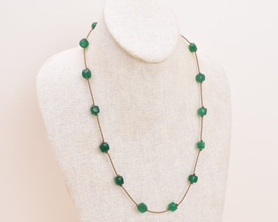 Green Onyx Cube Wrap-Only 4 available! 22" unless requested otherwise