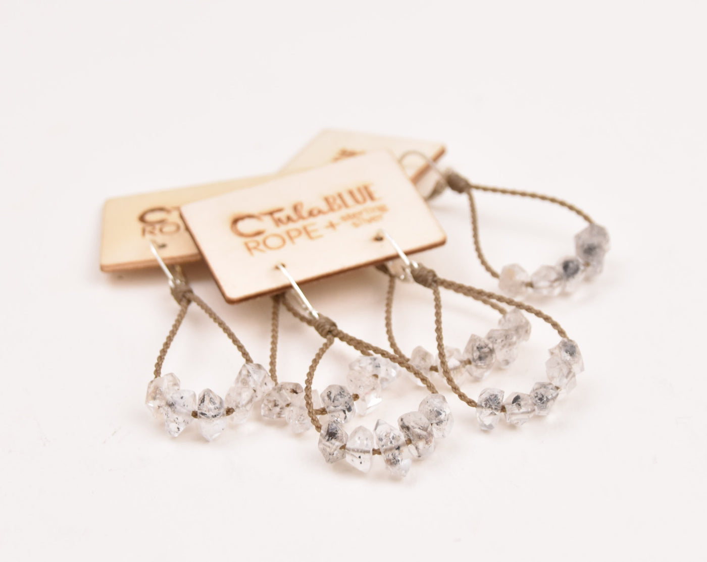 Herkimer Diamond Drop - Earrings, Bracelets + a Necklace! All Limited.