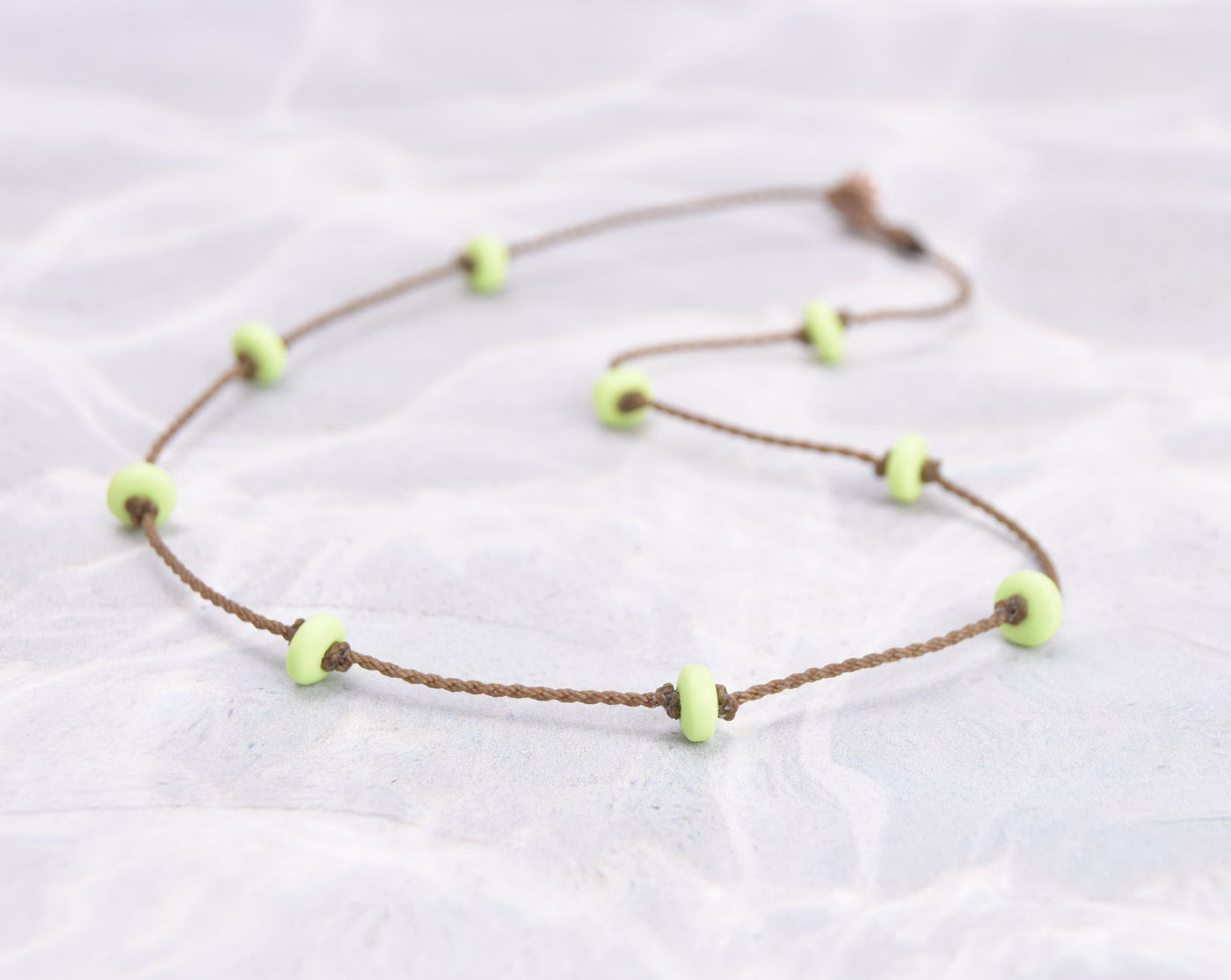 Neon Heishi Princess Necklace