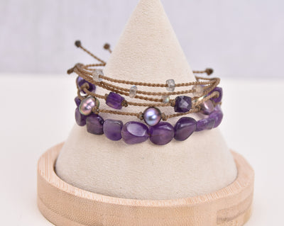 Purple Rain - Bracelet Stack (15% off)