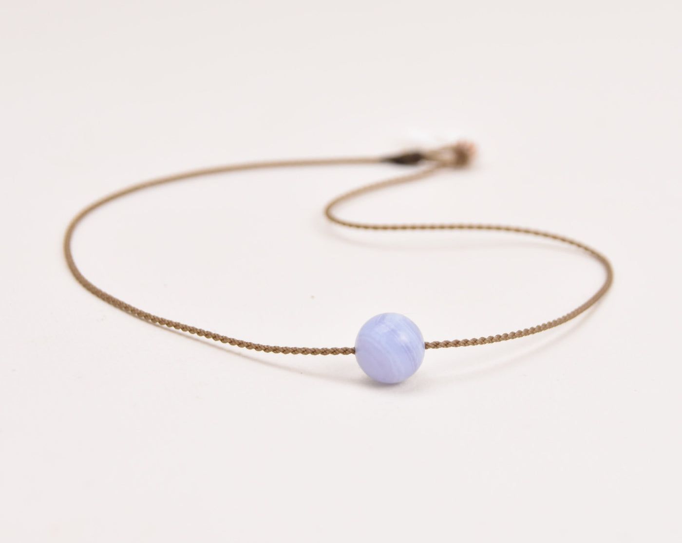 Blue Lace Agate - Classic Necklace