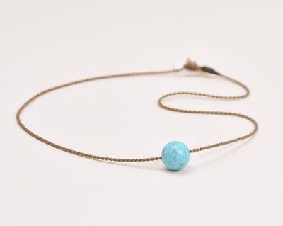 Turquoise Howlite - Classic Necklace