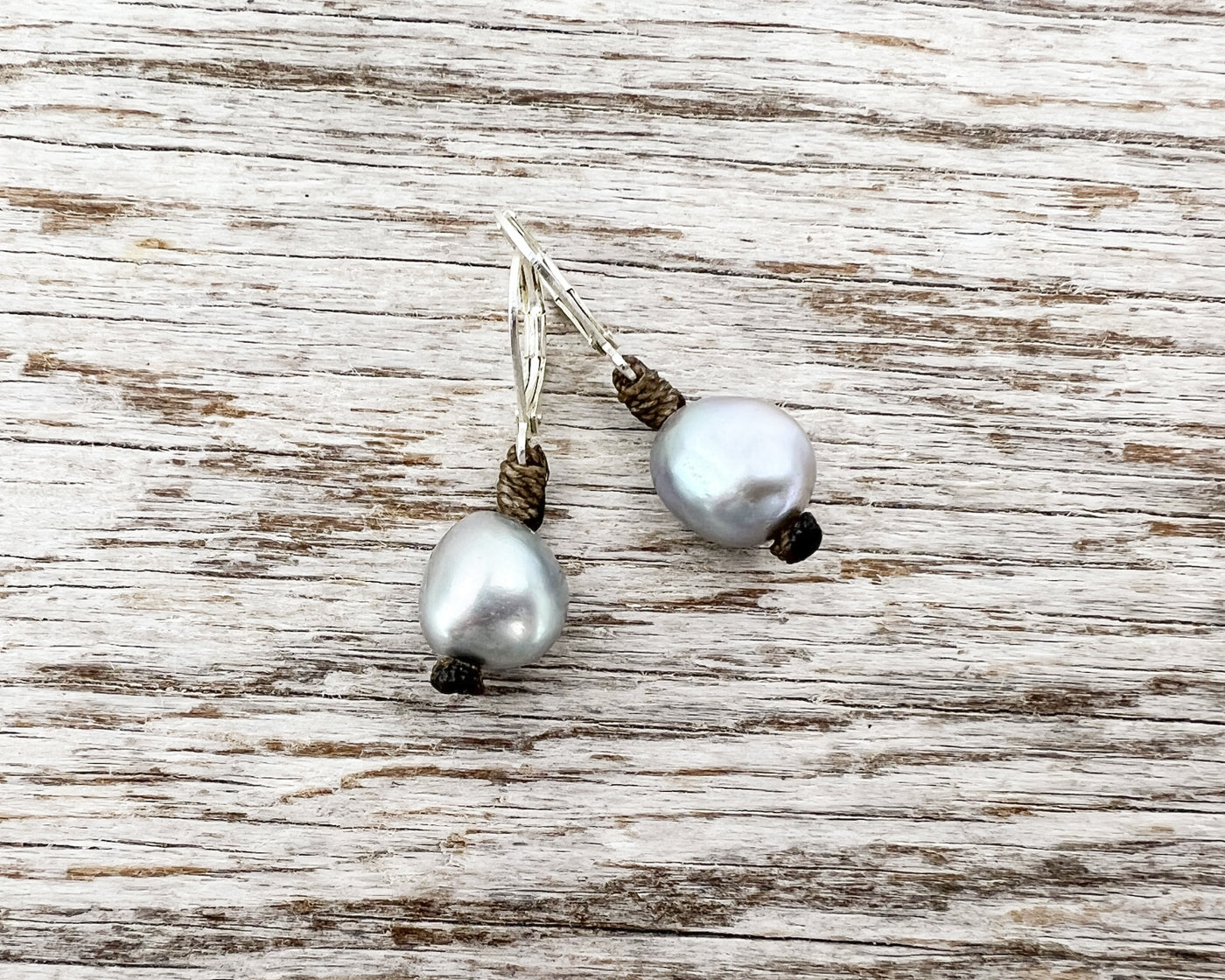 Pearl Single Drop Earrings