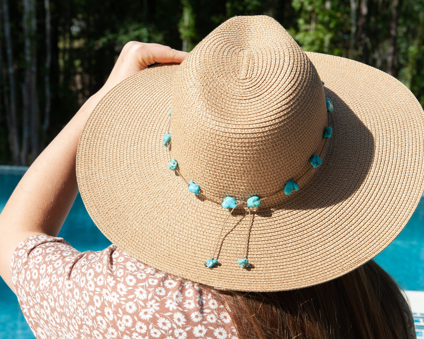 Stone Duets - necklace + hatband