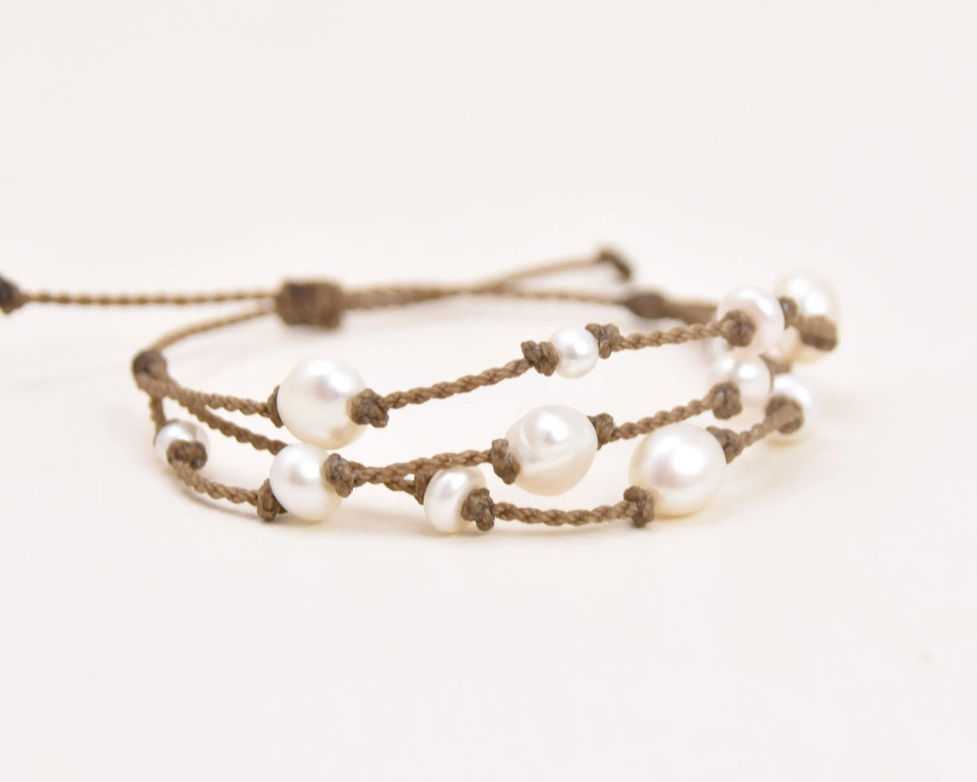 Tula Blue's Journey Bracelet in white pearl