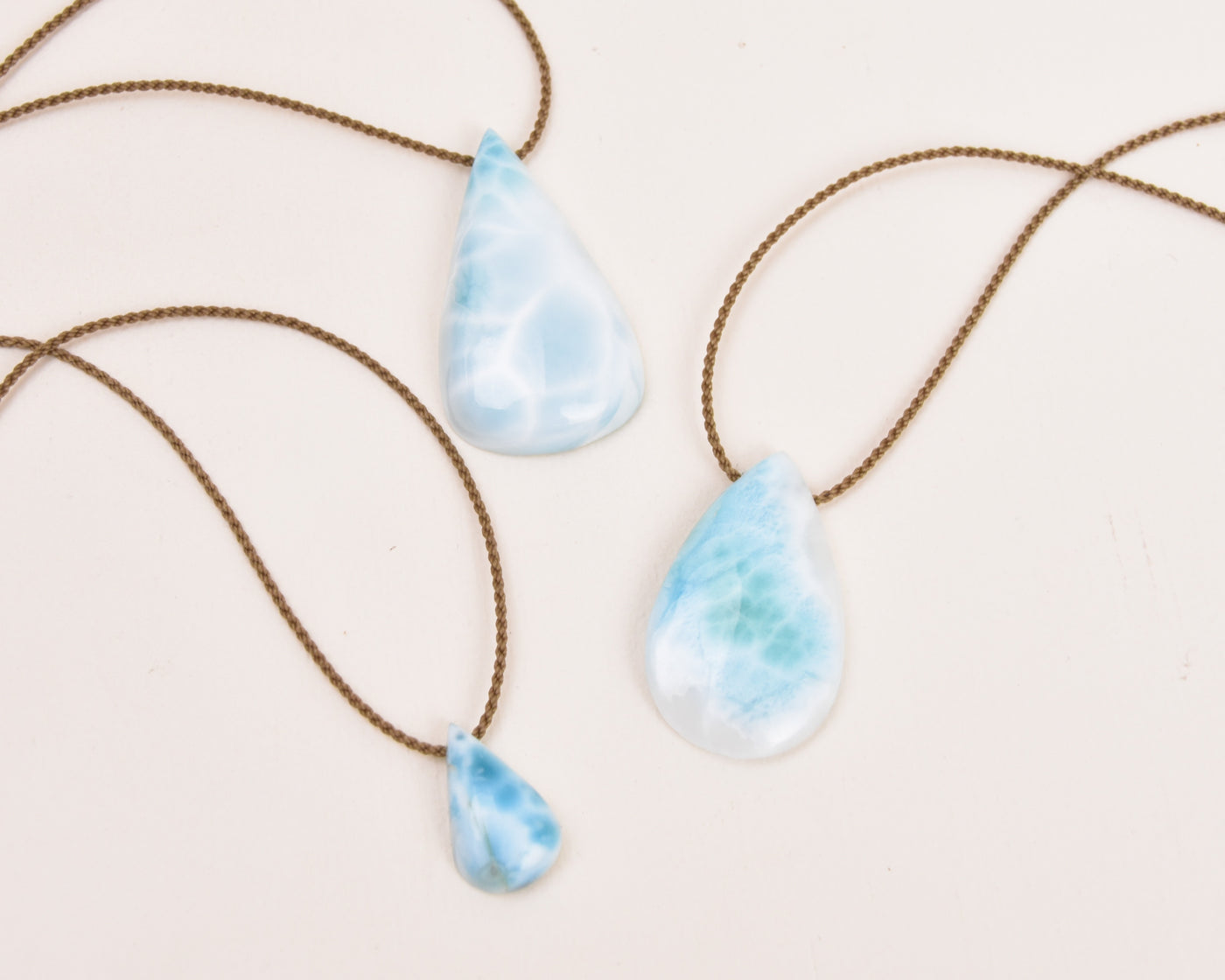 Larimar Gemstones - Pick your Pendant!