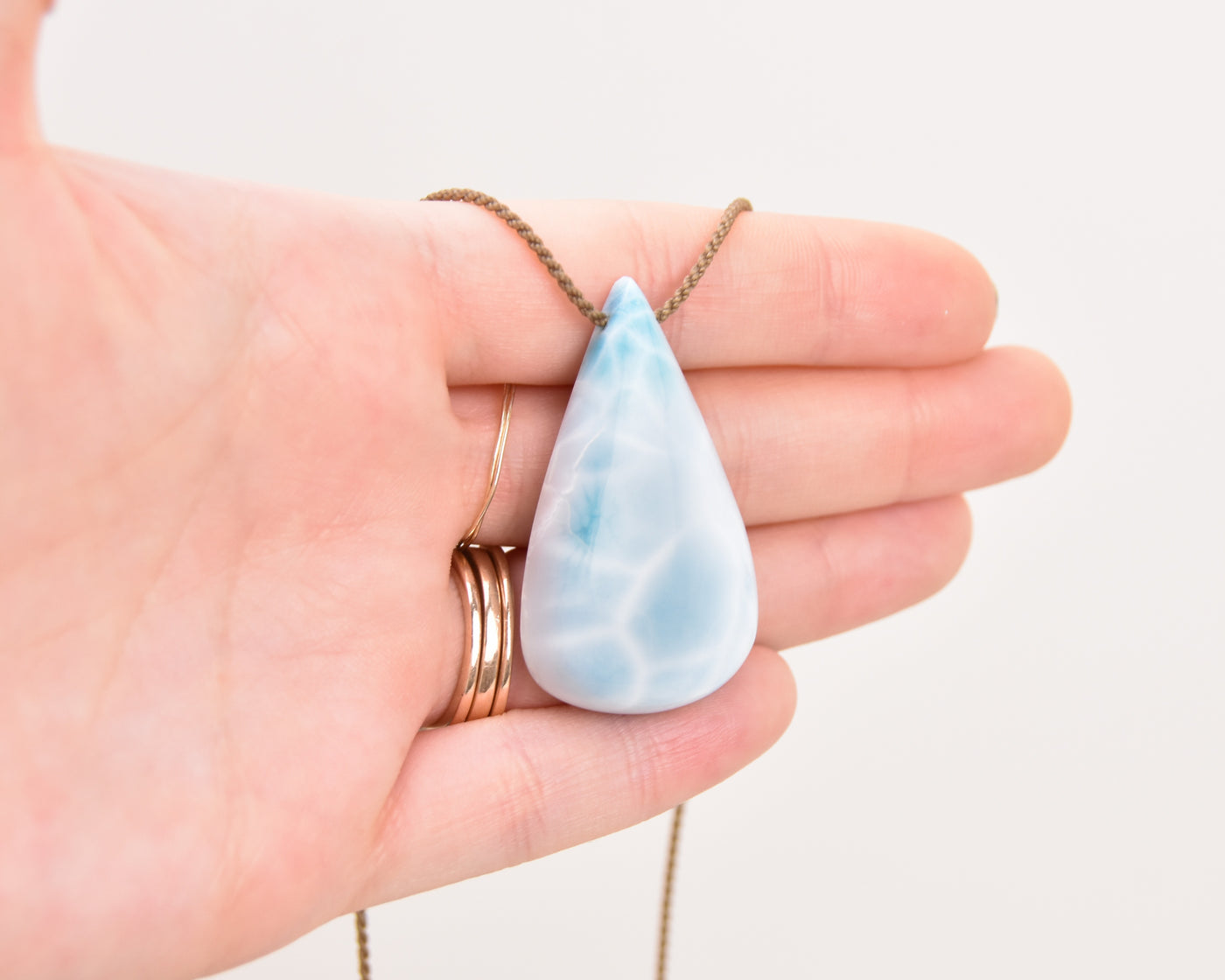 Larimar Gemstones - Pick your Pendant!