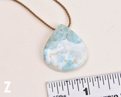 Larimar Gemstones - Pick your Pendant!