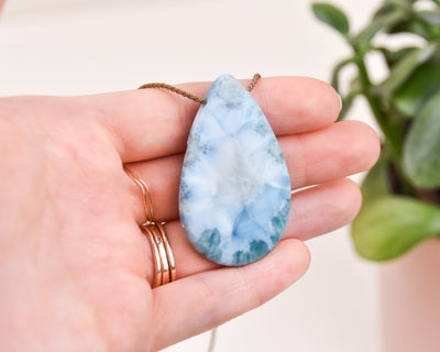 Larimar Gemstones - Pick your Pendant!