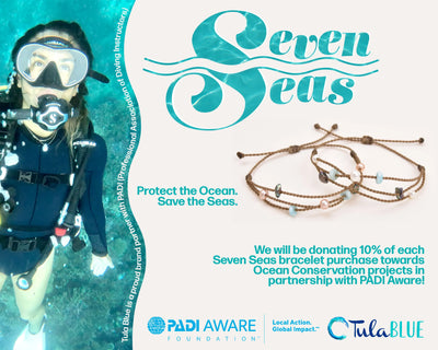 Seven Seas Bracelet benefiting PADI Aware