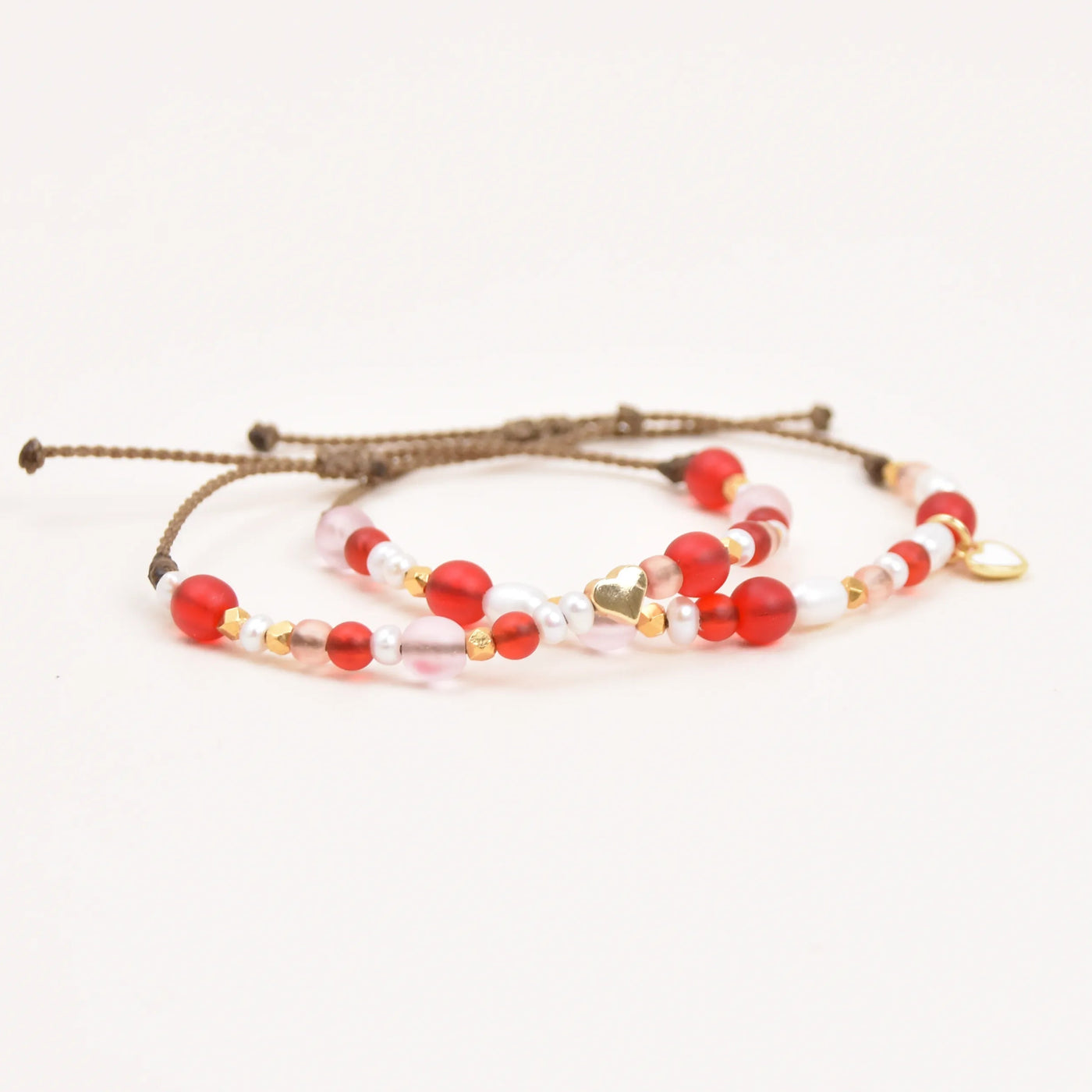 *LIMITED* Valentines Sea Glass Bracelets