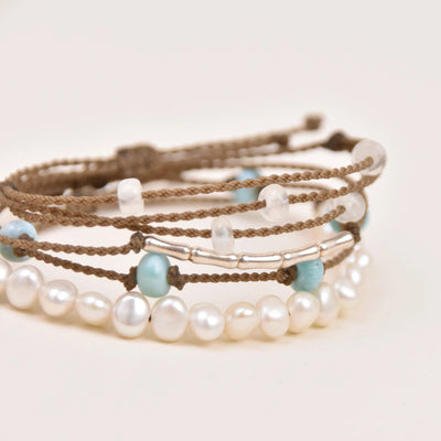 Blue Lagoon - Bracelet Stack