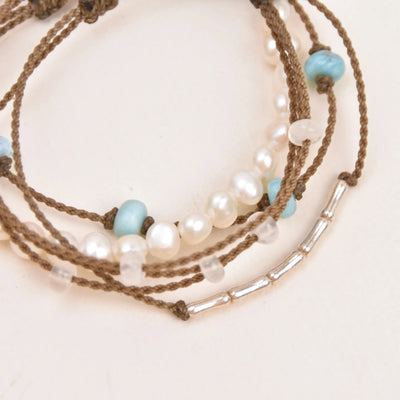 Blue Lagoon - Bracelet Stack