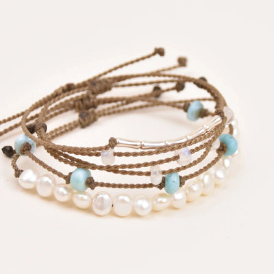 Blue Lagoon - Bracelet Stack