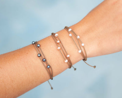 Pearl Riptide Bracelets