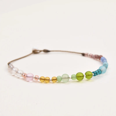 Sea Glass Anklets