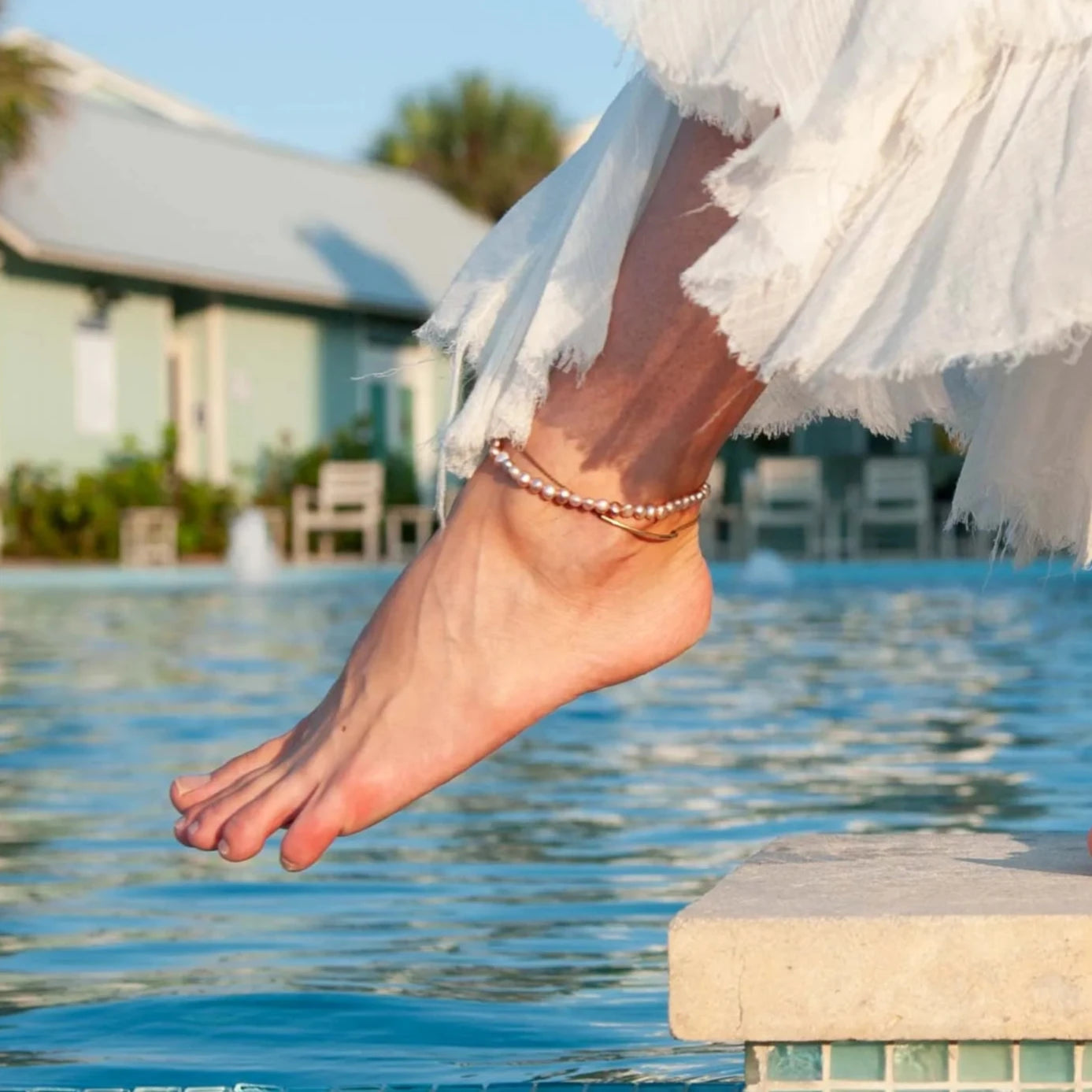 Toes In The Water - Anklet Stack