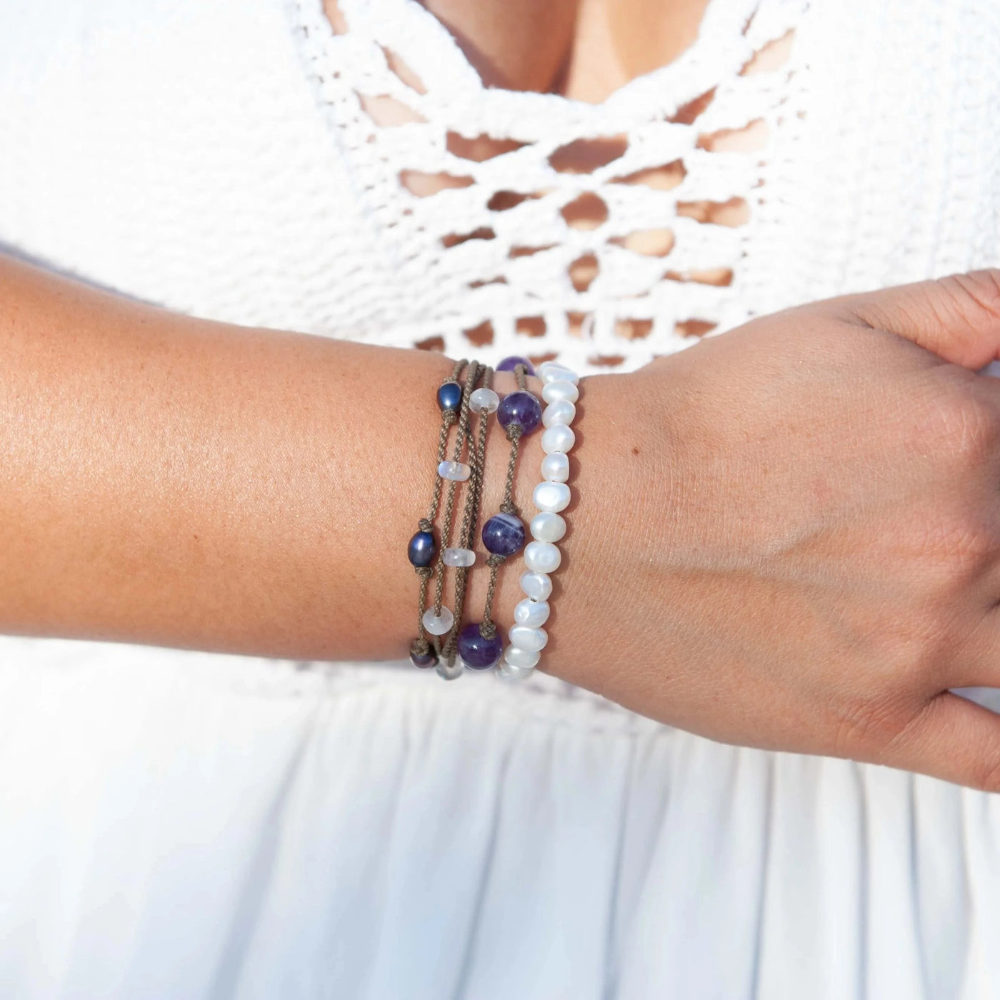 Ultraviolet - Bracelet Stack