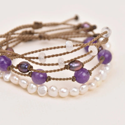 Ultraviolet - Bracelet Stack