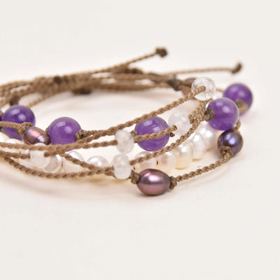 Ultraviolet - Bracelet Stack