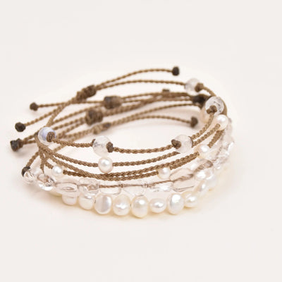 White Lotus - Bracelet Stack