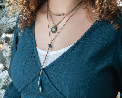 On the Dark Side - Necklace Stack (15% off)
