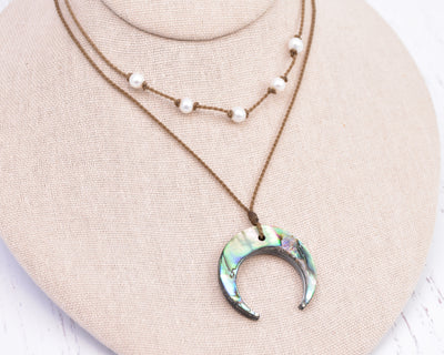 Waining Crescent - Necklace Stack (10% off)