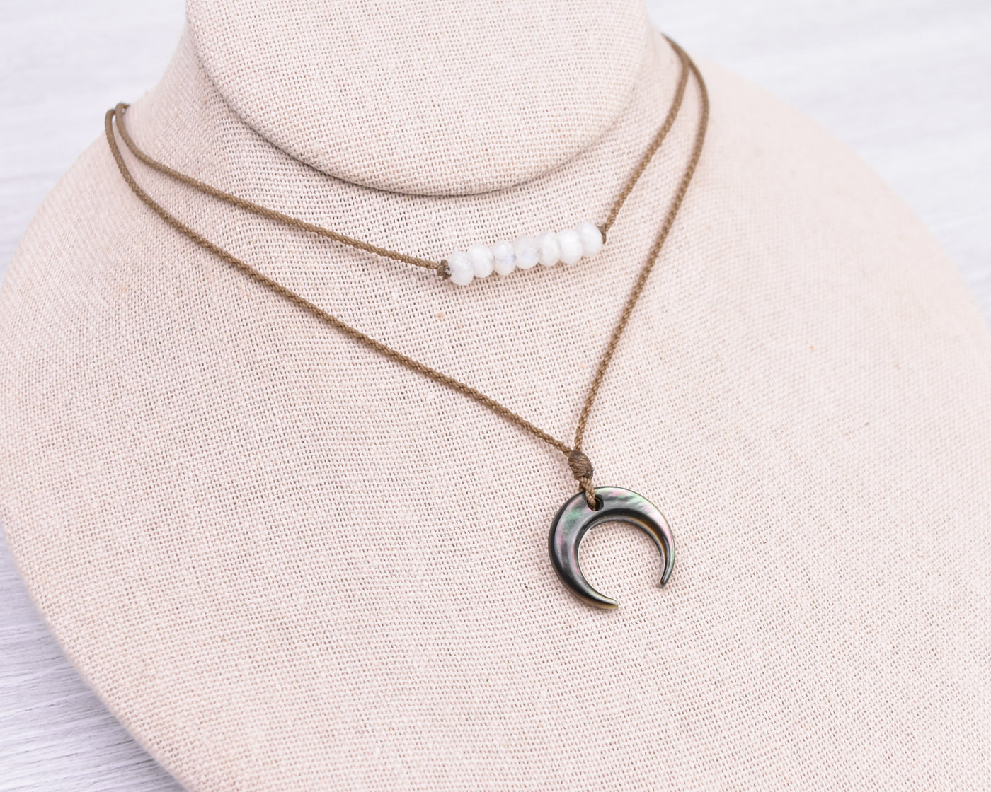 Over The Moon - Necklace Stack