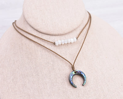Over The Moon - Necklace Stack