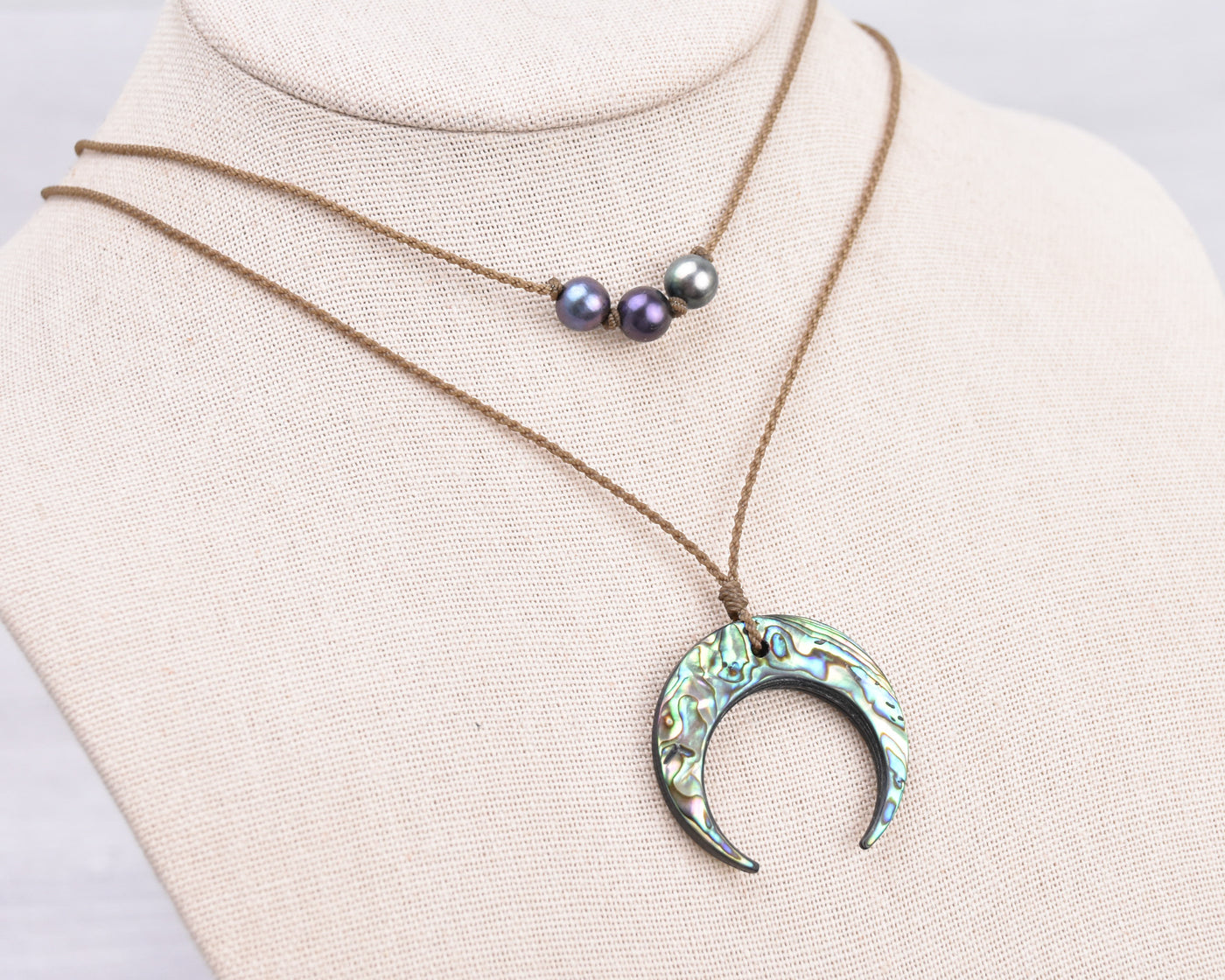 Abalone Sky - Necklace Stack (10% off)