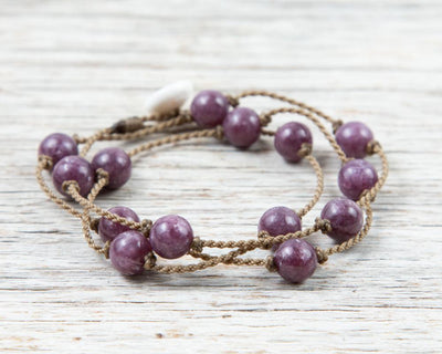 Lepidolite Round Medium - Wrap Only 2 available!