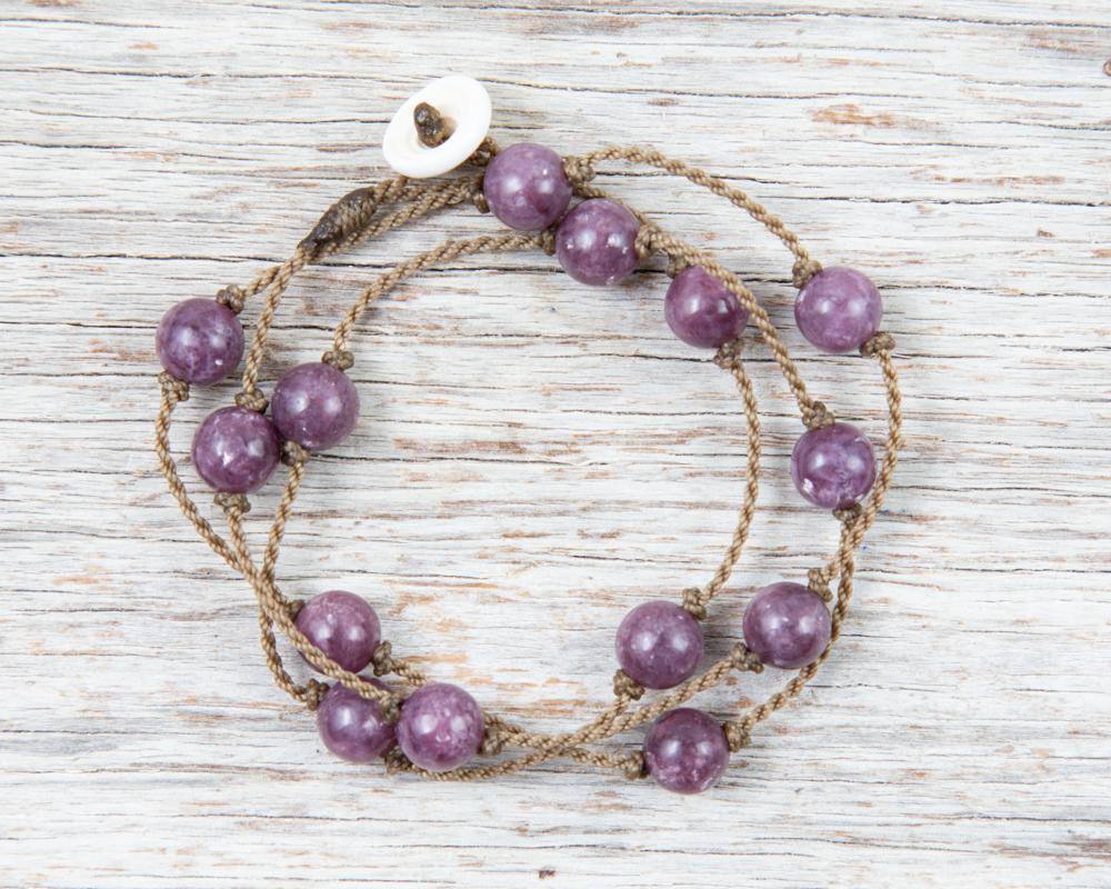 Lepidolite Round Medium - Wrap Only 2 available!